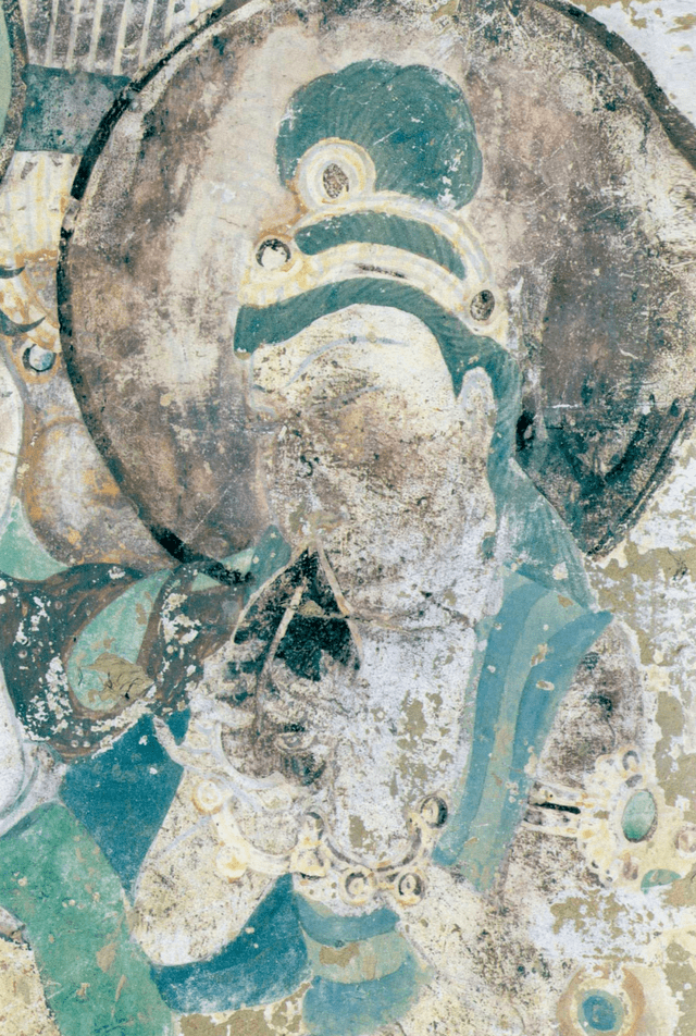 ▲莫高窟第220窟的吹埙图图源网络