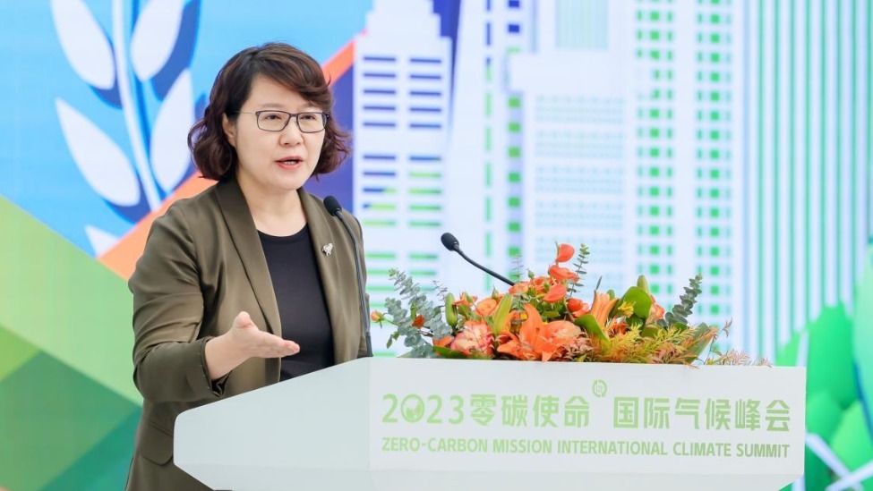 李婷在国际气候峰会致辞：合作共赢是我们唯一可能有胜算的机会