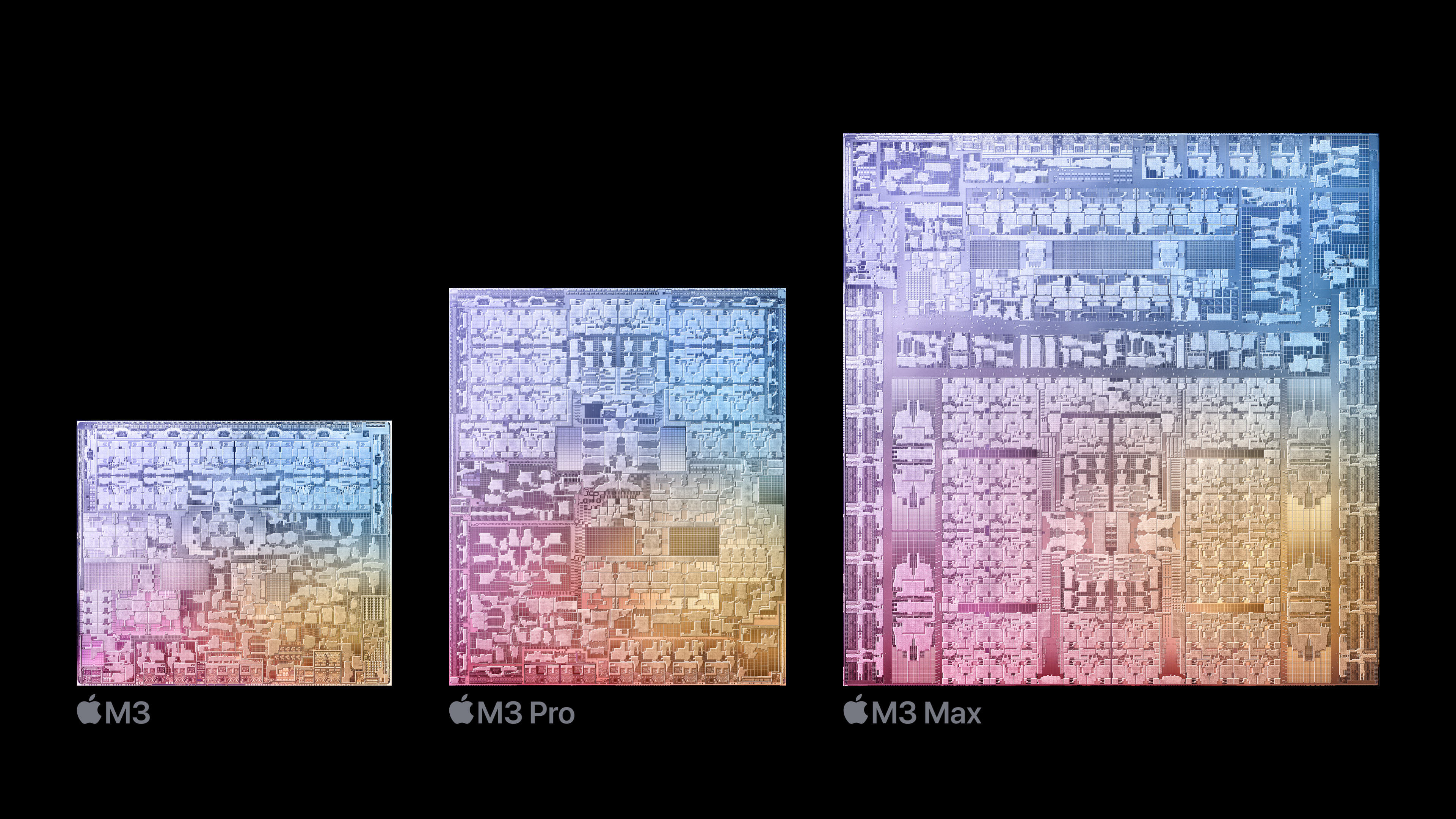 苹果发布M3系列芯片：3纳米工艺 引入动态缓存