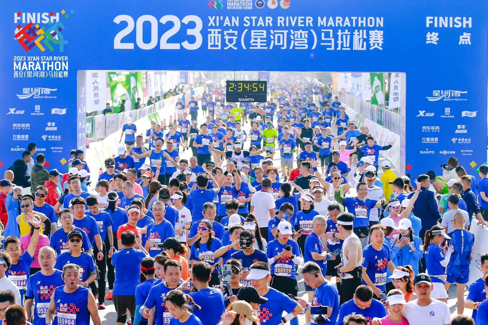 西马荟萃精彩 畅跑魅力西安 | 2023西安（星河湾）马拉松赛圆满落幕！