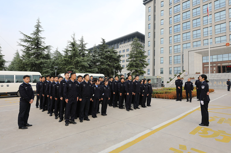 未央法院：沉浸式打卡 感受别样“警”色