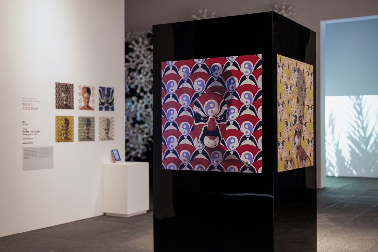 互生景观——艺术科技展法国奥普莱奖深圳首展现场。