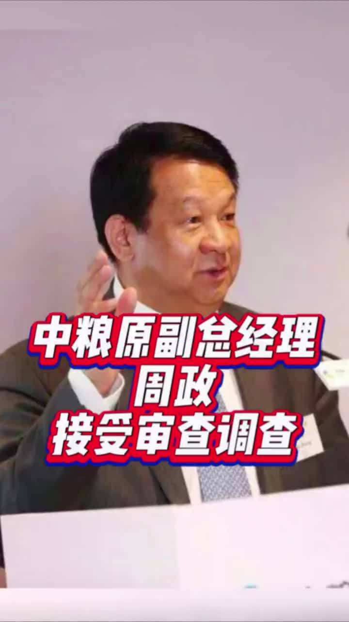 中粮原副总经理周政接受审查调查#国是论坛