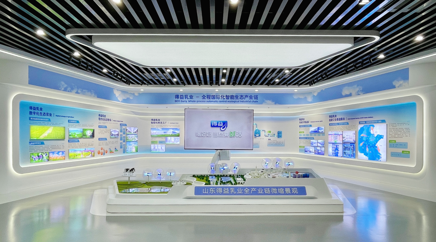 中国企业家俱乐部程虹秘书长一行莅临得益乳业参访交流