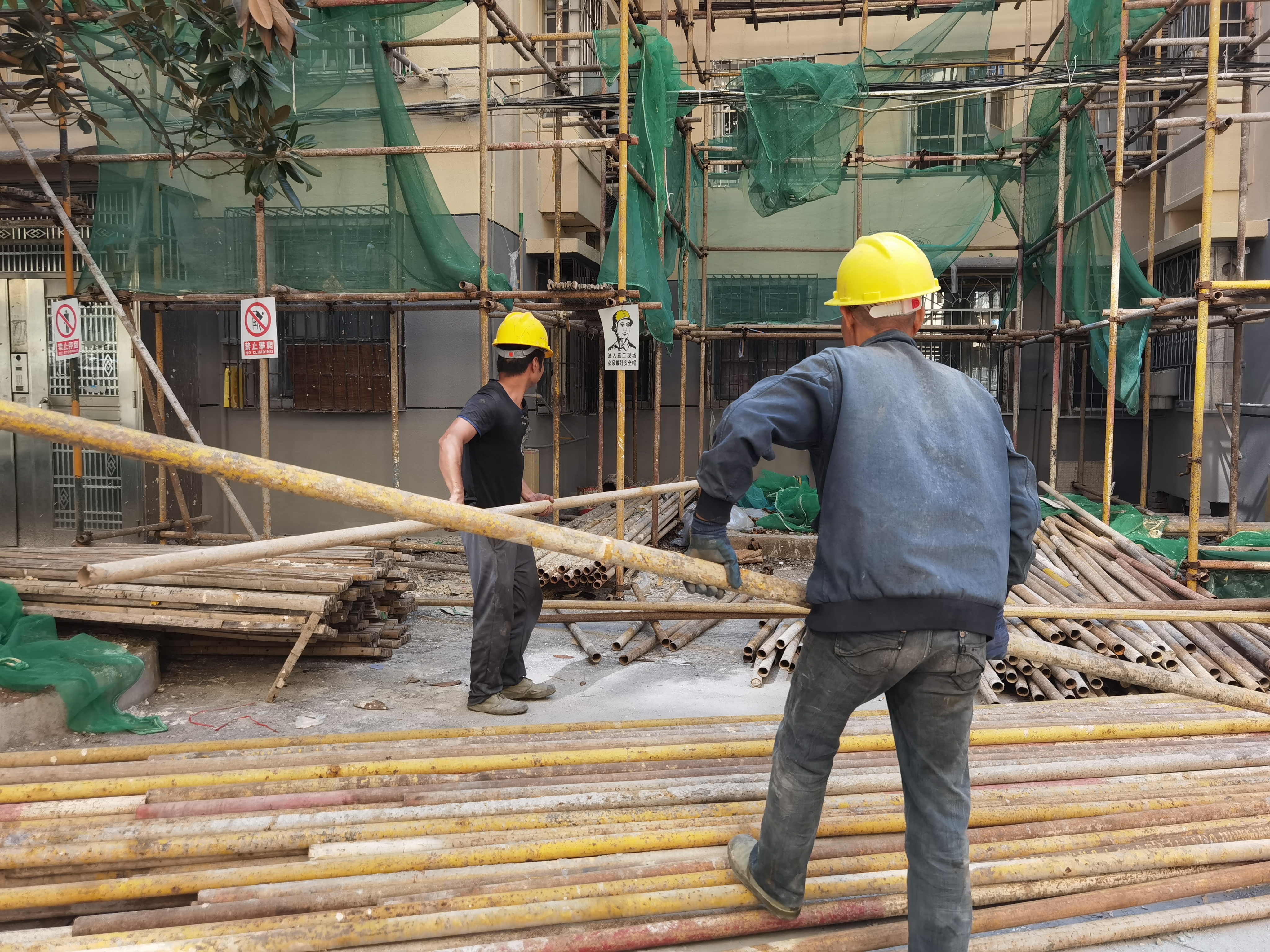 网格故事：老旧小区换新颜！这个小区“变装”了