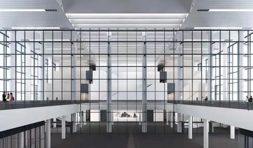 深圳美术馆（新馆）效果图。