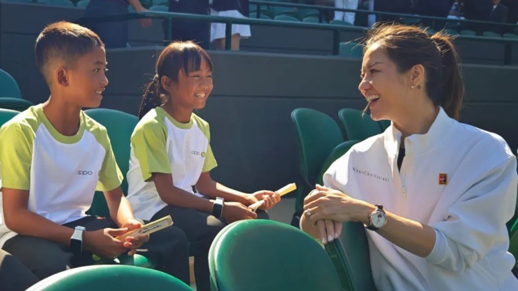 “野象少年”圆梦温网，传奇球星李娜的鼓励让他们坚定了自己的追求