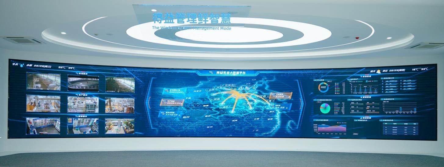 中国企业家俱乐部程虹秘书长一行莅临得益乳业参访交流