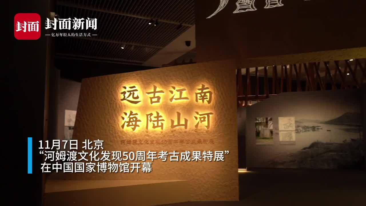 探馆｜7000年前河姆渡文物是何模样？探访河姆渡文化考古特展