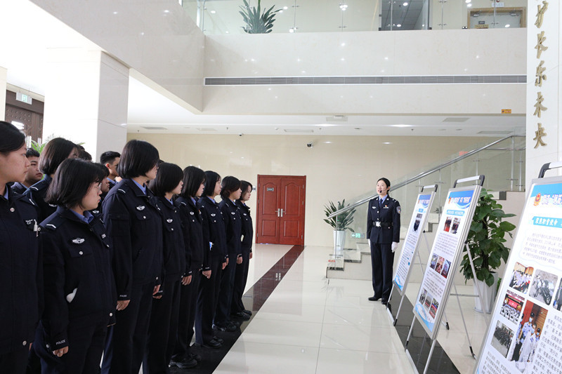 未央法院：沉浸式打卡 感受别样“警”色