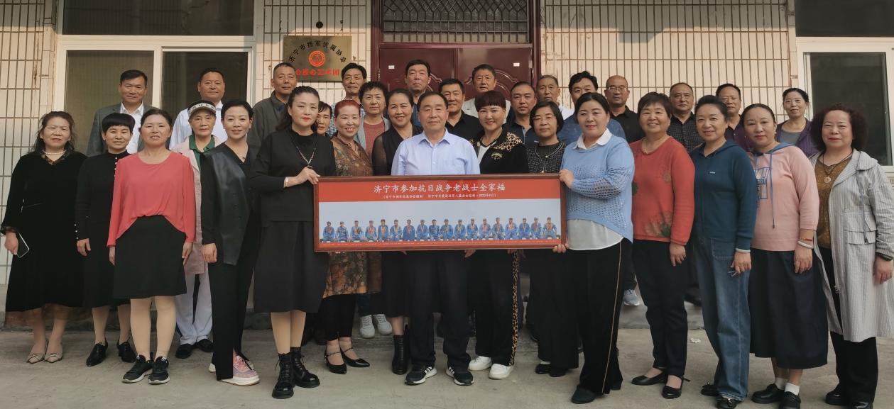 济宁抗日老兵“全家福”照片已陆续赠送抗日老兵家人