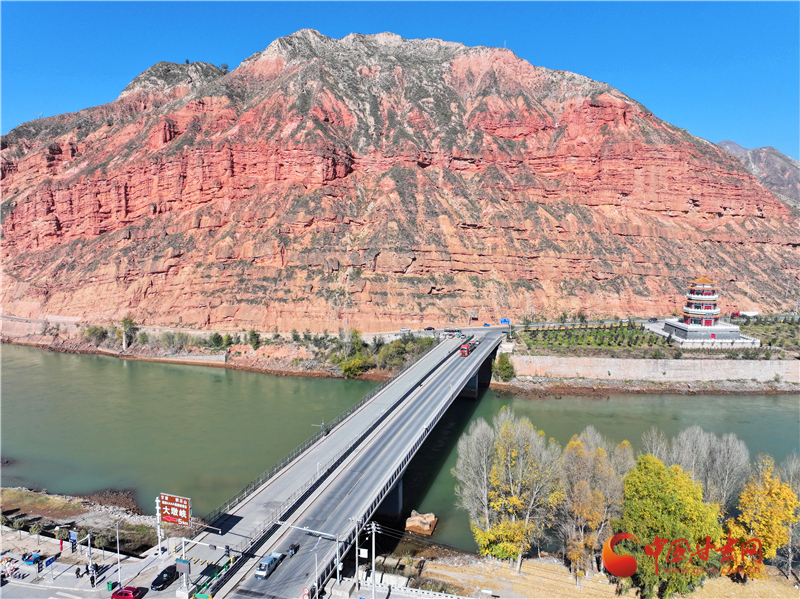 大河家黄河大桥握手临津古渡续写千年使命与荣光