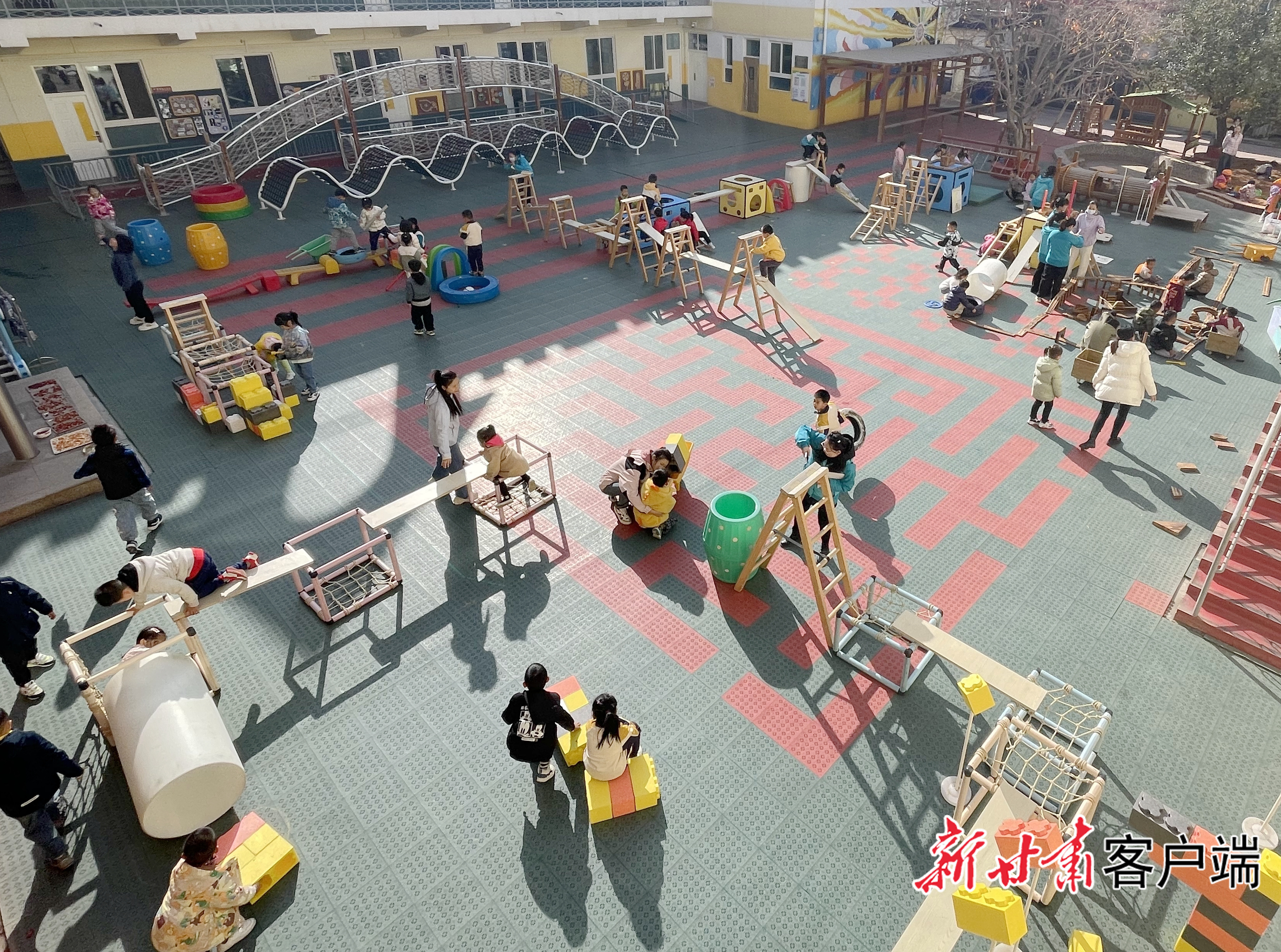 我眼中的幼儿园(七里河区幼儿园提供)