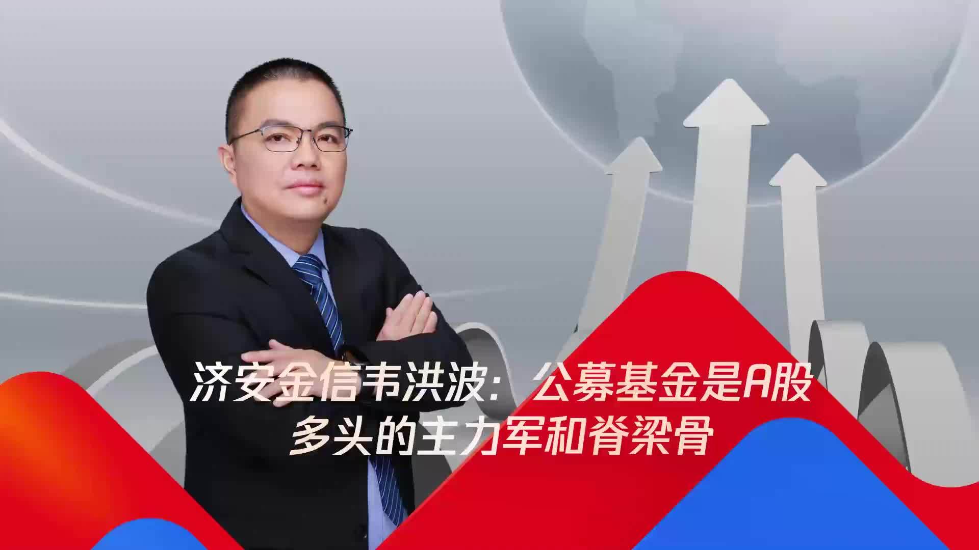 济安金信韦洪波:公募基金是a股多头的主力军和脊梁骨