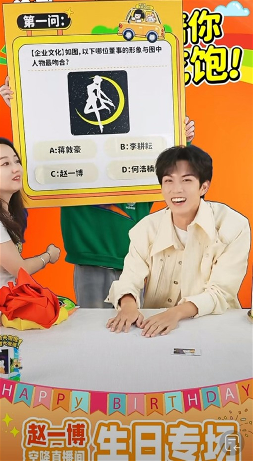 哪位董事的形象与图中人物最吻合？