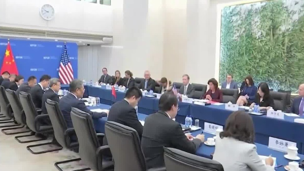 中美商务部长会谈,解决双边经贸关系重要问题_凤凰网视频_凤凰网