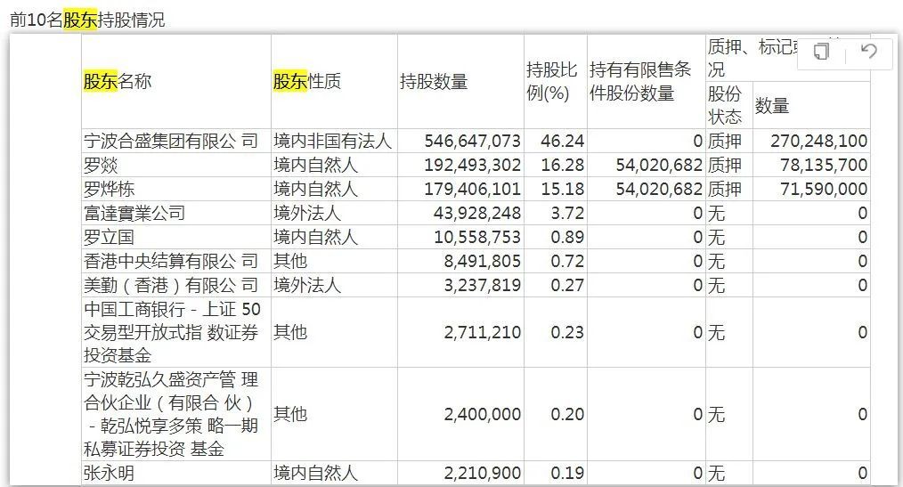 来源：合盛硅业三季报截图