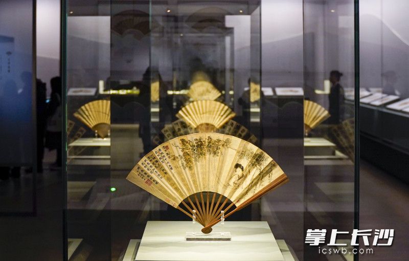 湘博扇面专题展来了！一张扇面记录90年前“空中看长沙”