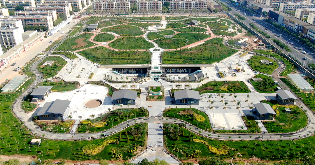 △金昌天泰苑市民公园（资料图）