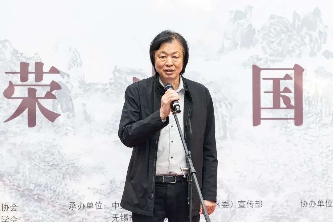 水墨悟道周胜荣中国画展在无锡开幕