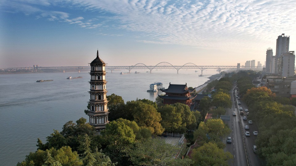 初冬浔阳江畔景如画(图)凤凰网江西_凤凰网