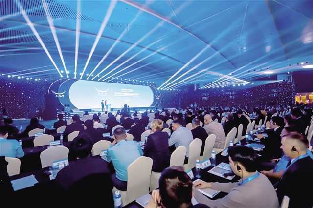 首届明月湖空天信息产业国际生态活动现场