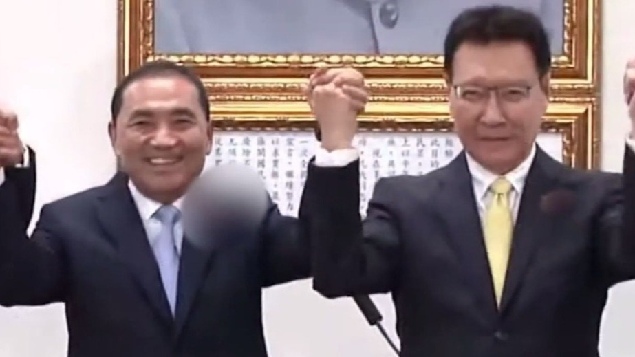 侯友宜赞赵少康最尊敬最有能力最有战斗力