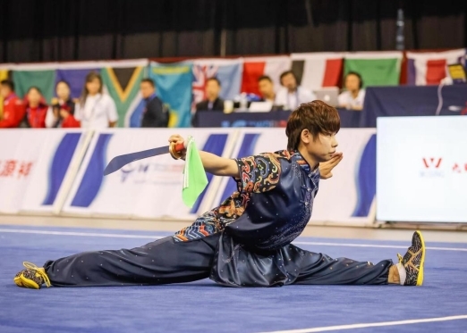 华东交通大学学生刘鑫获第十六届世界武术锦标赛女子刀术冠军