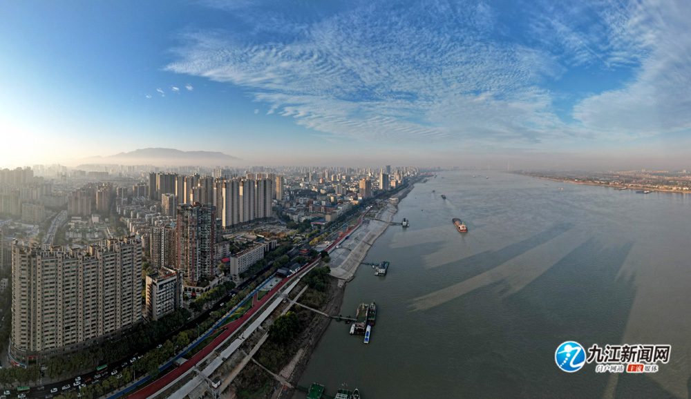 初冬浔阳江畔景如画(图)凤凰网江西_凤凰网