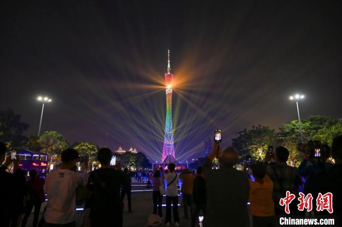 2023广州国际灯光节开幕 珠江两岸上演视觉艺术盛宴凤凰网宁波_凤凰网