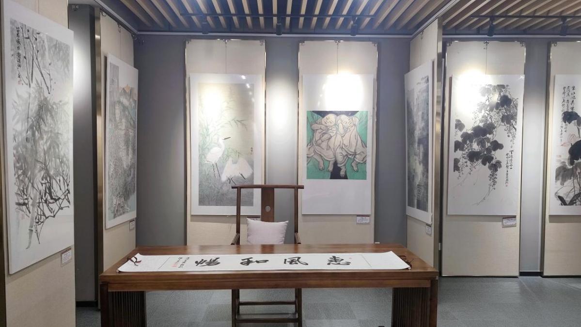 新时代 新征程丨长三角城市文化馆美术书法作品交流展正在展出凤凰网安徽_凤凰网
