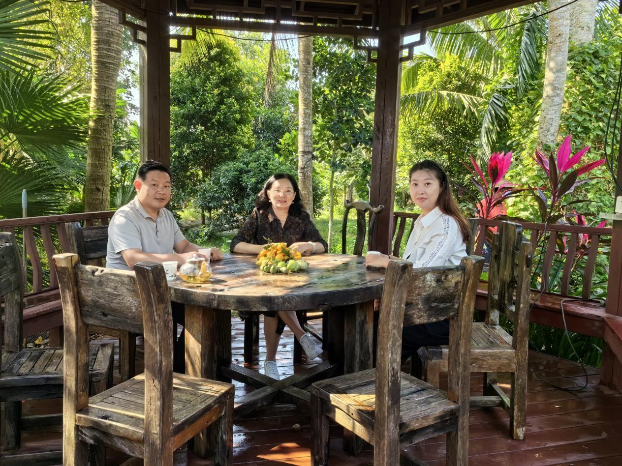 共谋牛大力产业发展新路径 海南石山神岭火山牛大力农业科技有限公司（原洪都商业）与凤凰网海南电商运营中心开展合作交流