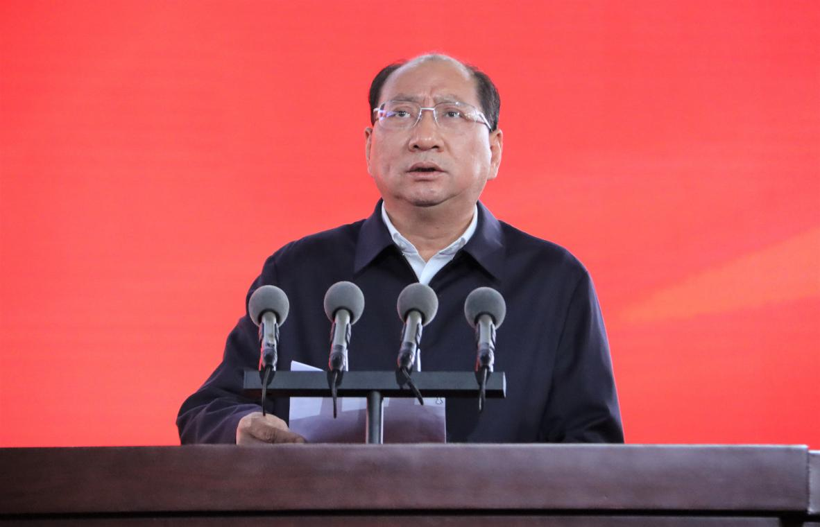 中共孝感市委书记胡玖明致辞