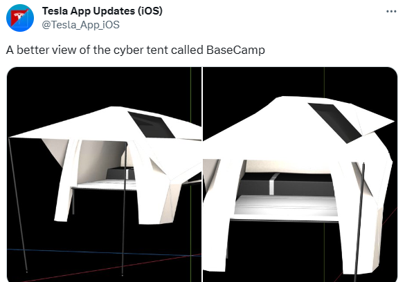 ▲Cybertruck大本营附件