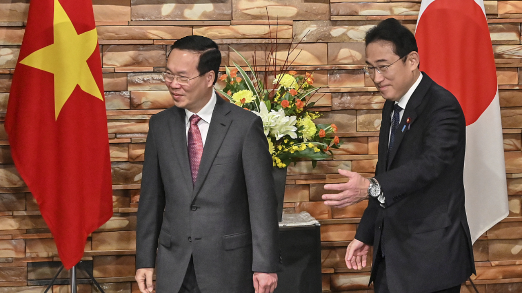 日本越南将在安保领域扩大合作 专家：意在牵制中国
