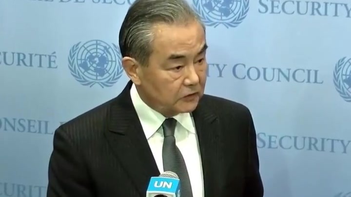 王毅回应中方如何看待哈马斯