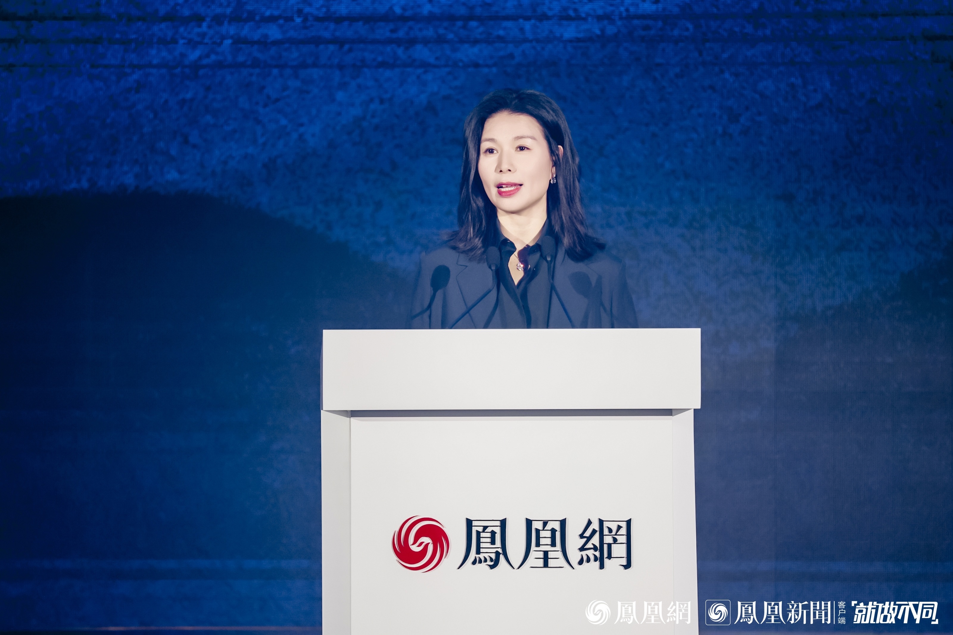 图:凤凰网执行董事、高级副总裁,凤凰卫视营销管理委员会副主任池小燕做开场致辞