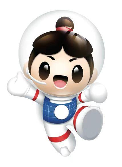 以科小西,科小安命名的ip形象,其外形设计取自西安市市花石榴花与