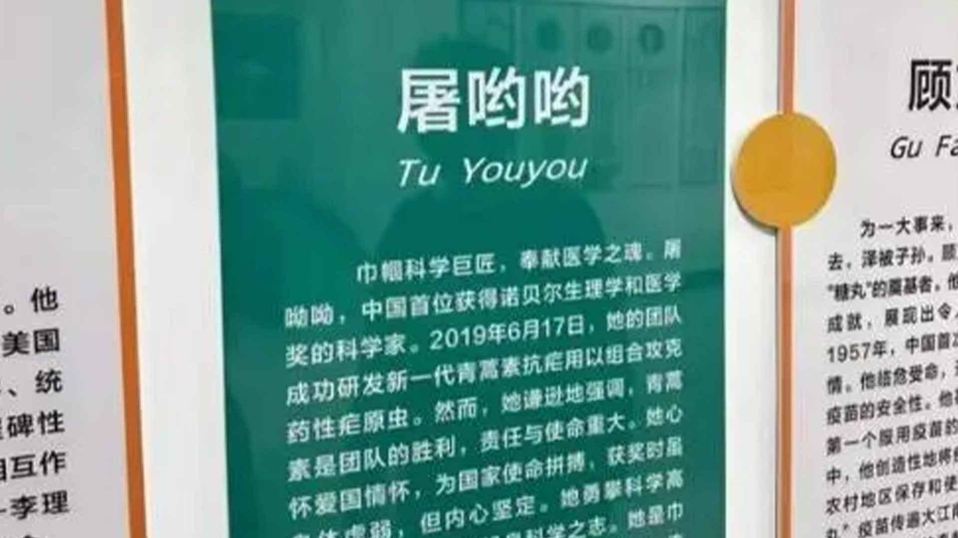 海南大学宣传海报将屠呦呦写成“屠哟哟”