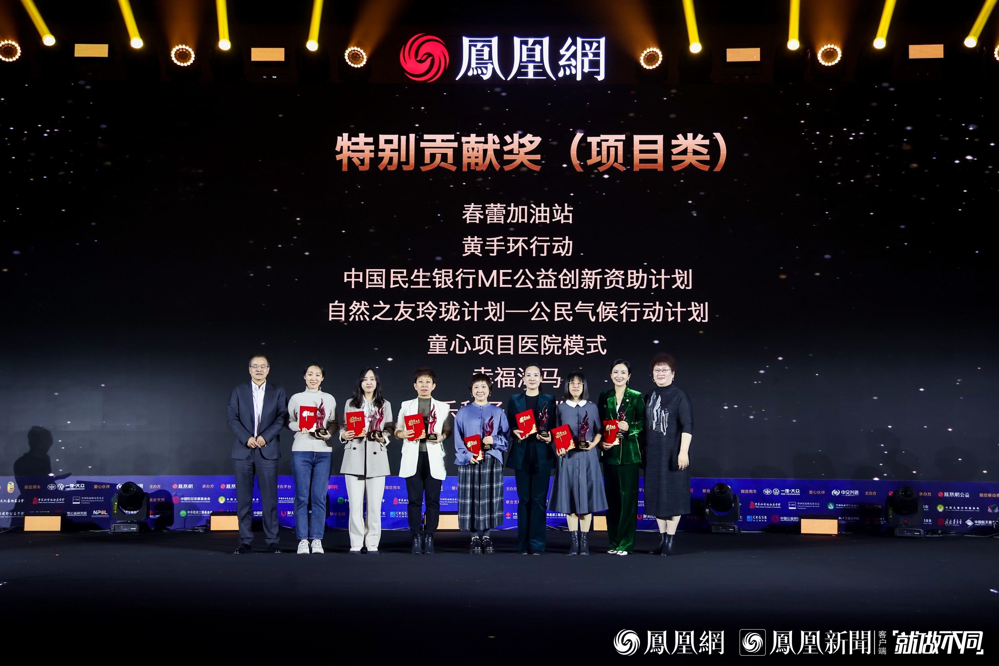 图：特别贡献奖（项目类）颁奖