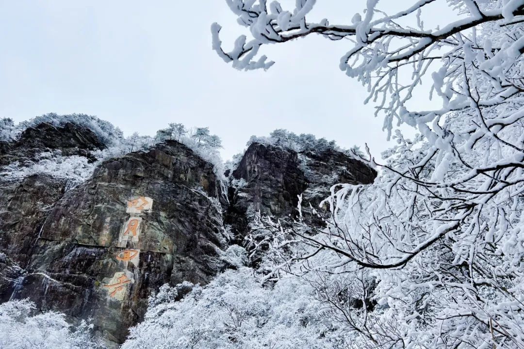 期待今年的雪吧一起来欣赏一波明月山的浪漫雪景明月山的冬日最惊艳