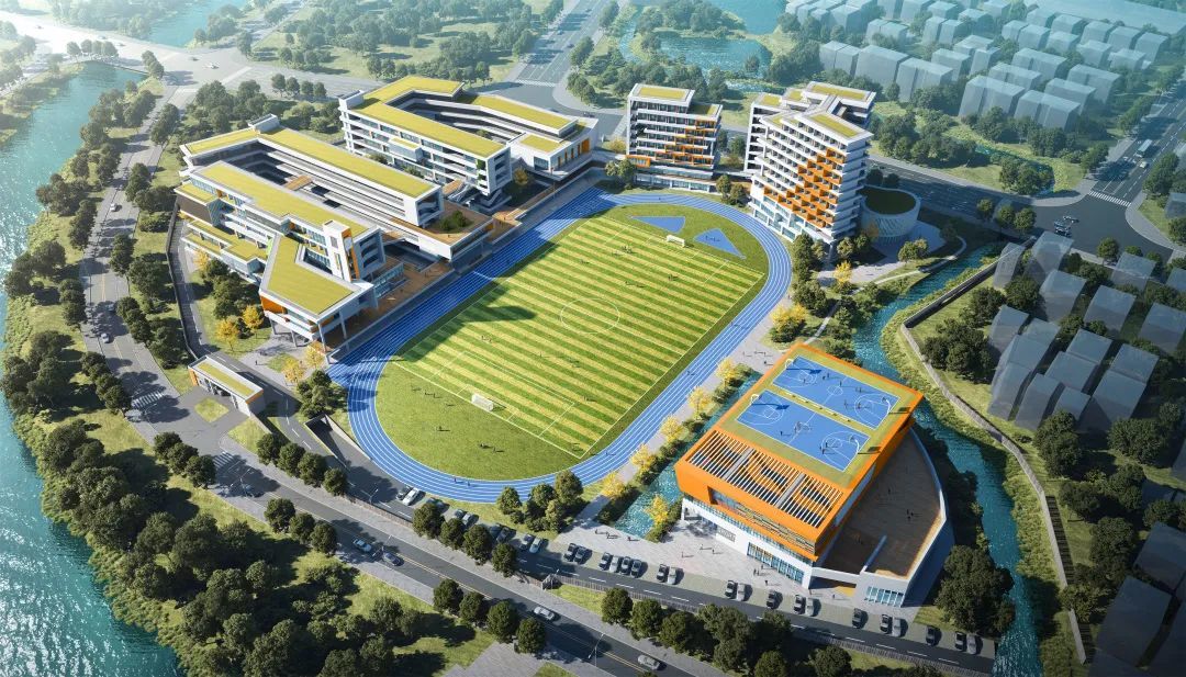 石门怡海学校（拟定名）效果图。