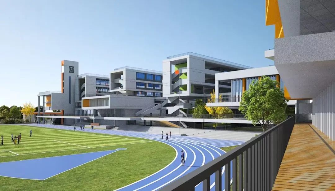 石门怡海学校（拟定名）效果图。