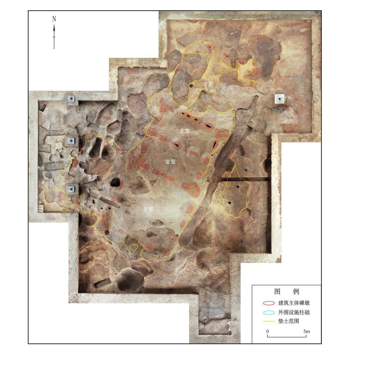 F38房址遗存正射影像