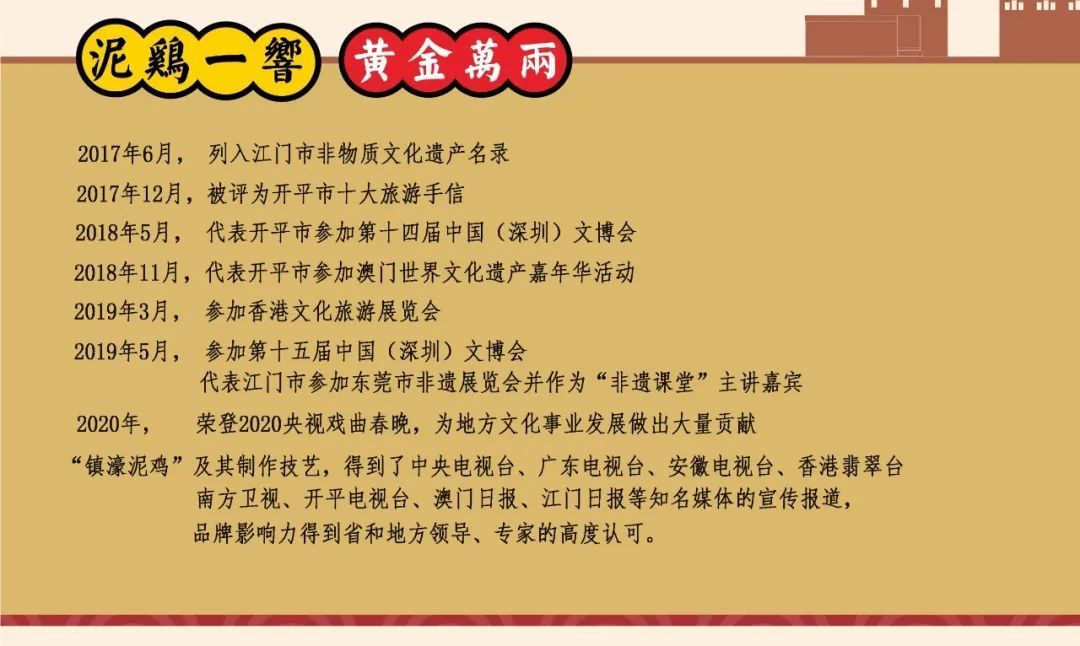 镇濠泥鸡入选“广东非遗手信”