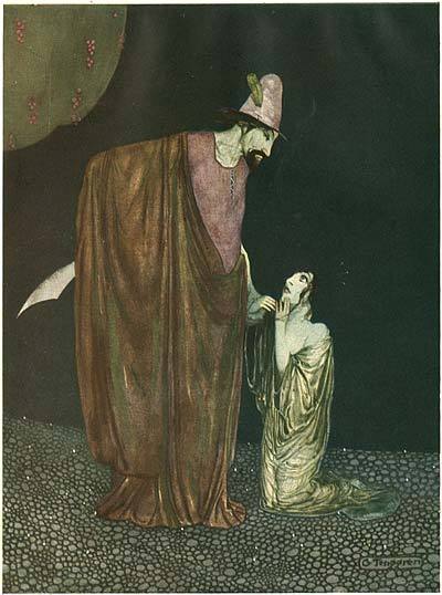 古斯塔夫·滕格伦为1920年德语版《格林童话》创作的插画