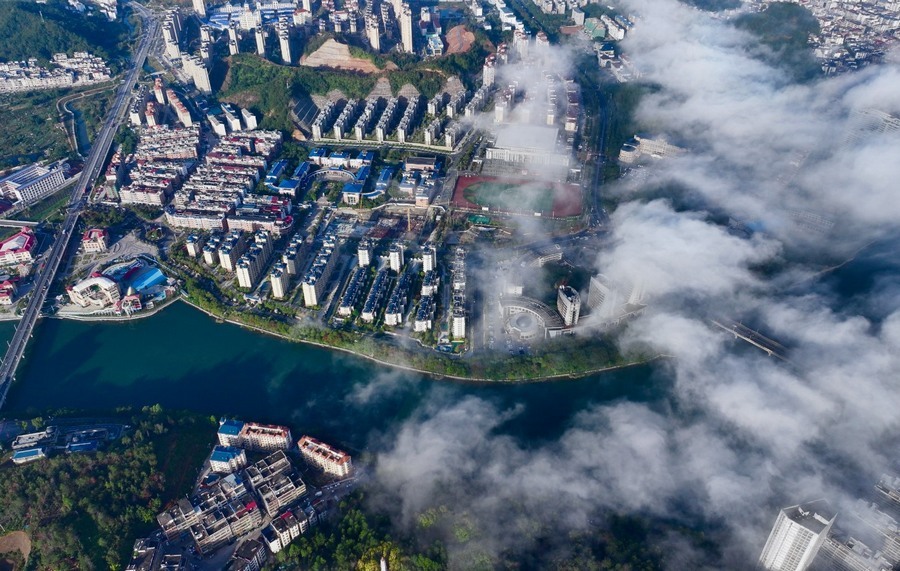 上犹县:城市优美画卷(图)_凤凰网