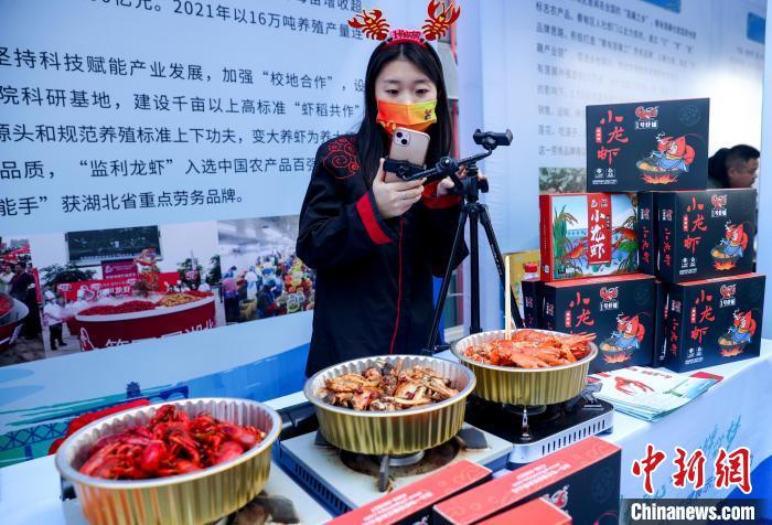 12月8日，湖北省首届劳务品牌展示交流活动现场展出一批劳务品牌成果。张畅 摄
