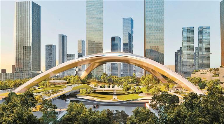 深圳2座区域地标性公园，北站超核绿芯项目等启动相干招标