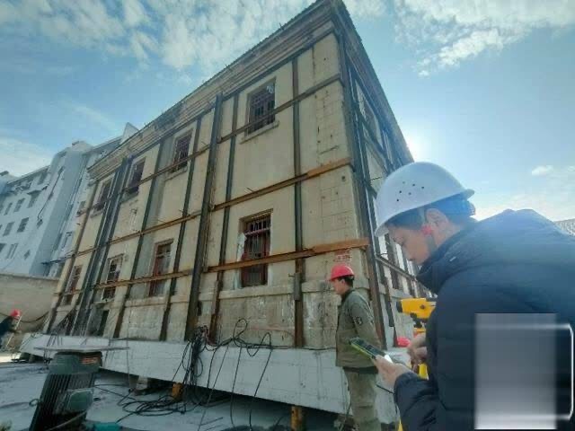 蚌埠这处文保单位顺利“搬家”了